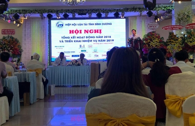 SAMCO ĐỒNG HÀNH CÙNG  HỘI NGHỊ TỔNG KẾT CỦA HIỆP HỘI VẬN TẢI TỈNH BÌNH DƯƠNG