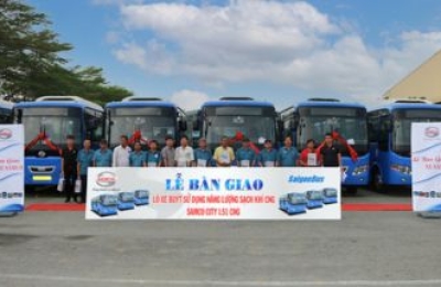 Samco bàn giao lô xe buýt Samco City I.51 chỗ