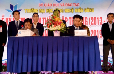 SAMCO KÝ KẾT THỎA THUẬN NGUYÊN TẮC VỀ HỢP TÁC NGHIÊN CỨU KHOA HỌC - CHUYỂN GIAO CÔNG NGHỆ, ĐÀO TẠO VÀ HỖ TRỢ HỌC BỔNG
