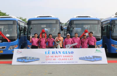 TẬP ĐOÀN BẢO YẾN ĐẦU TƯ 12 XE BUÝT SAMCO CITY HI-CLASS I.47