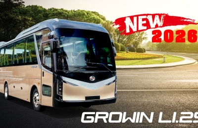 SAMCO GROWIN 2026 – BƯỚC ĐỘT PHÁ TRONG PHÂN KHÚC XE KHÁCH GHẾ NGỒI CAO CẤP