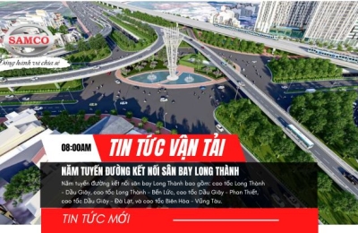 Các đường cao tốc kết nối đến sân bay Long Thành