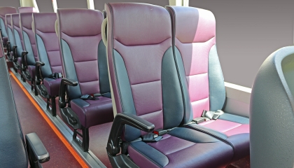 Ghế hành khách cao cấp - trang bị seatbelt